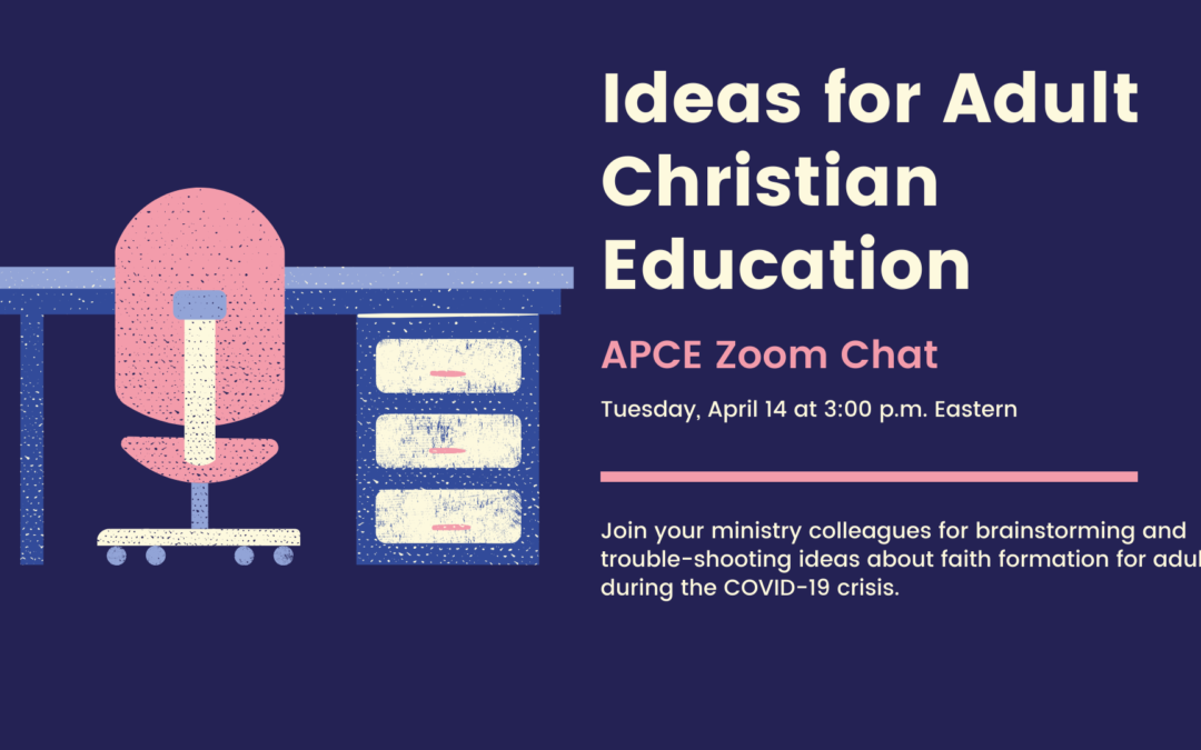 Adult Education Ideas: 4/14/2020