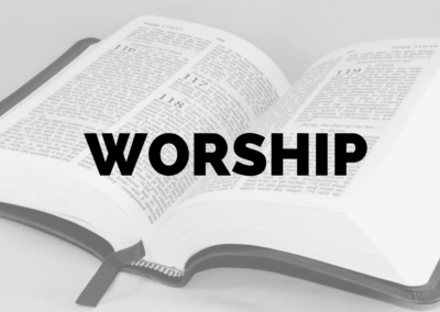 Holy Week and Easter Remote Ministry: Worship
