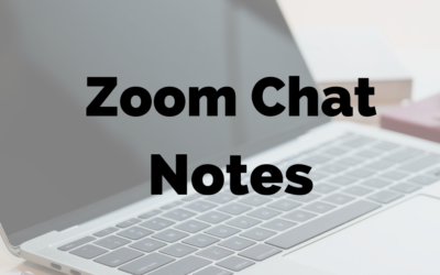 Remote Ministry: Zoom