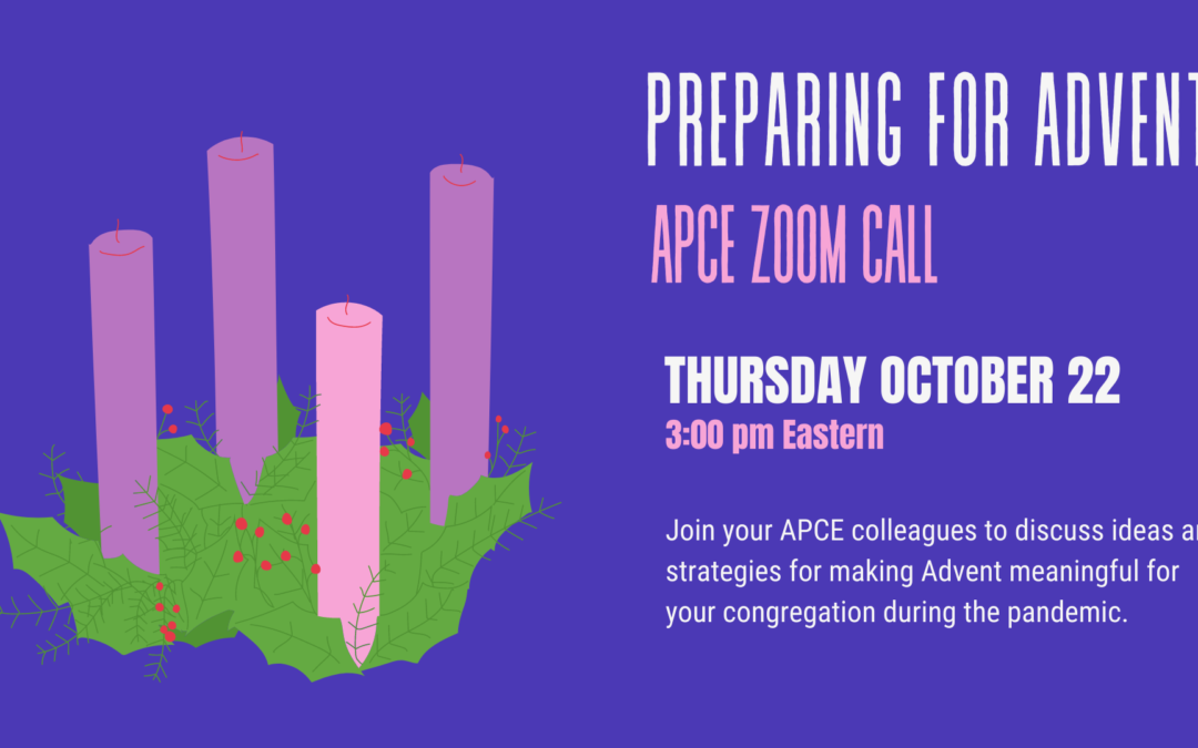 Preparing for Advent: 10/22