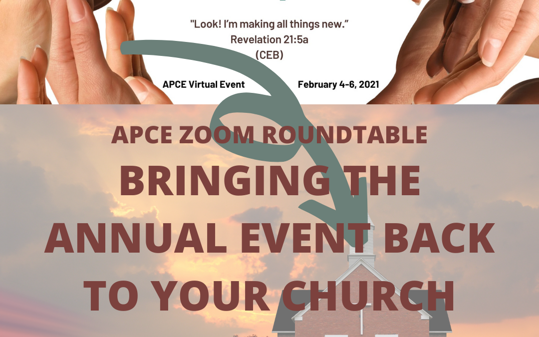 Bringing the Annual Event Back To Your Church: 3/16