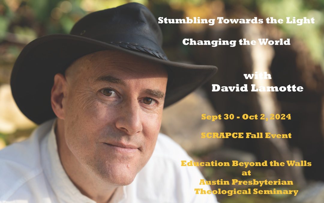 SCRAPCE Fall Event – with David Lamotte!