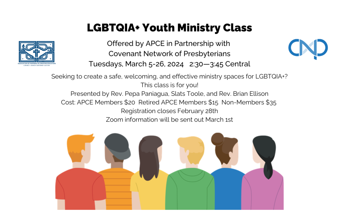 LBGTQIA+ Youth Ministry Class 2024